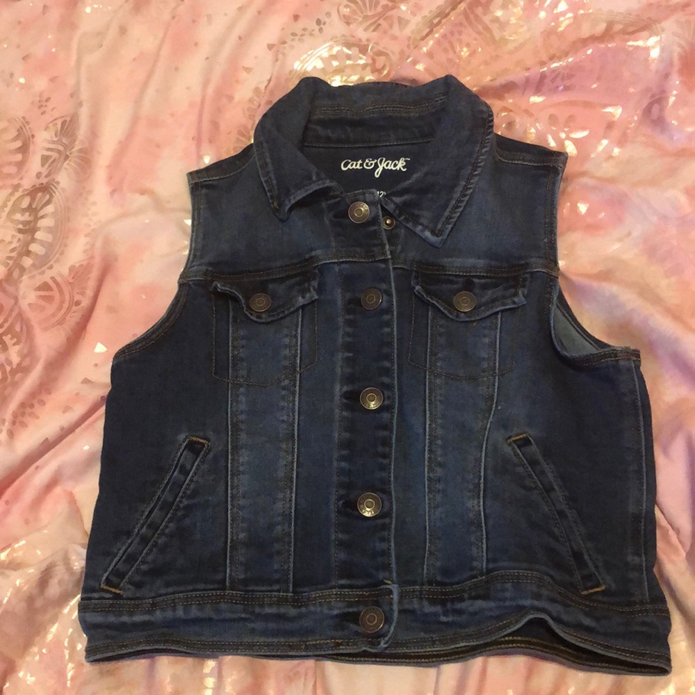 Denim vest (Cat and jack)